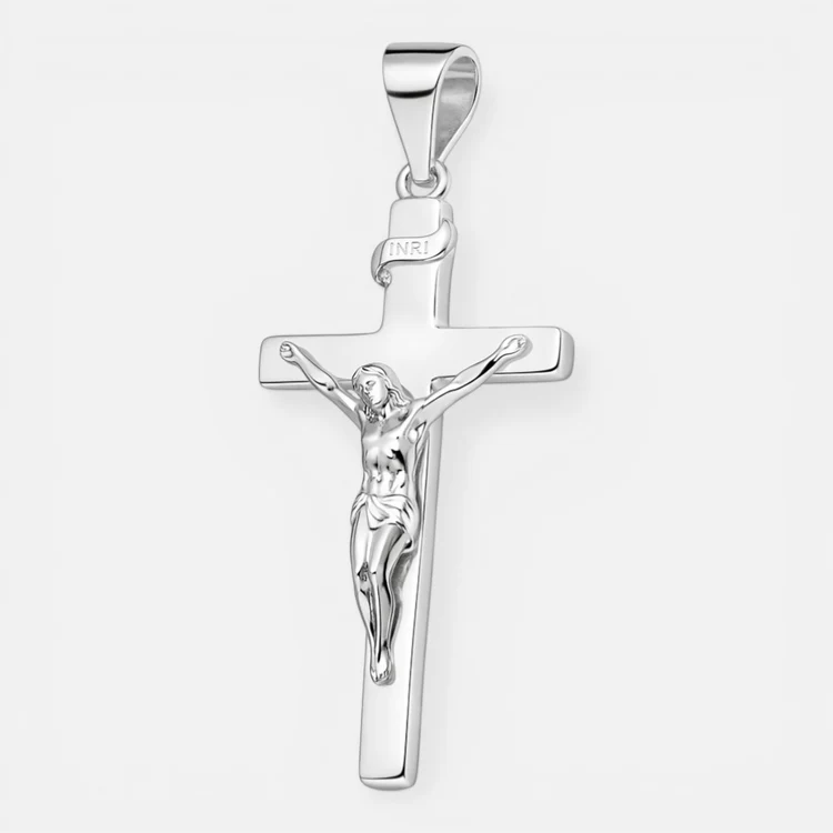 Colgante Crucifijo Plata